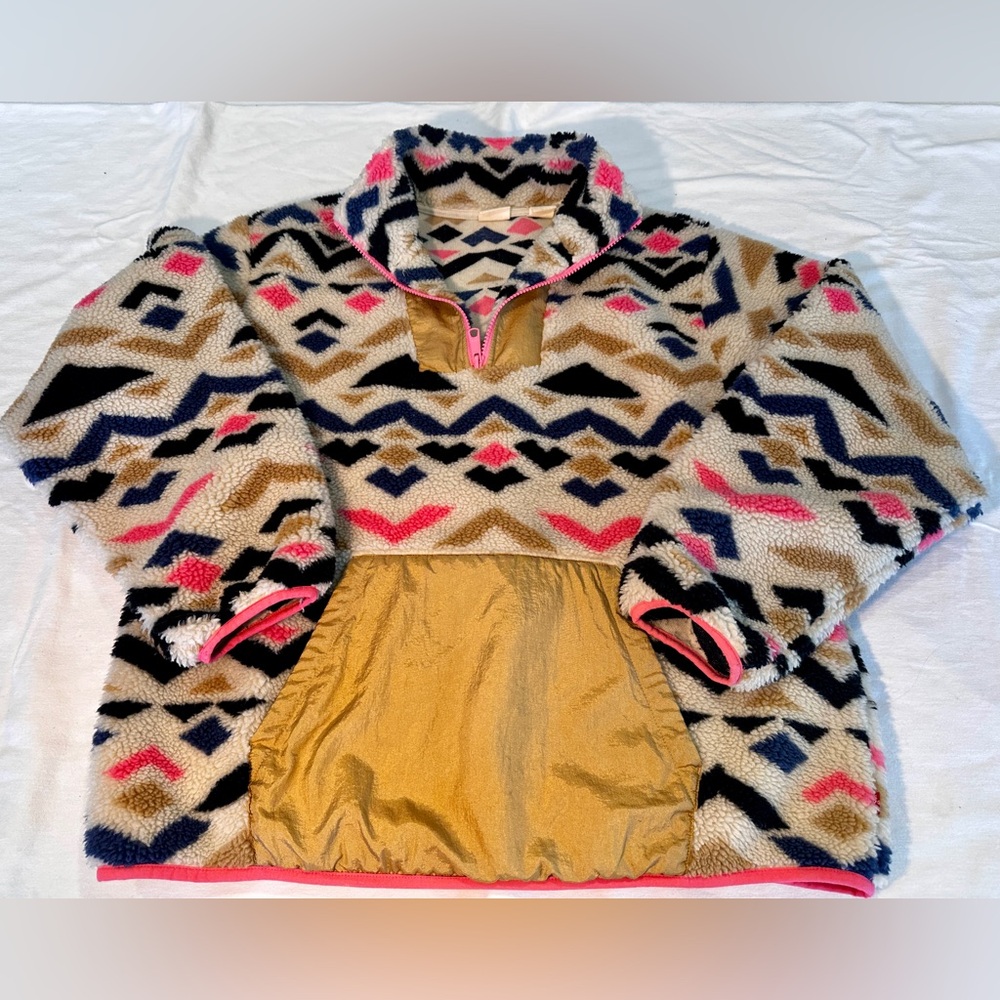 Levi’s Women’s Geometric Patterned Fleece Pullover